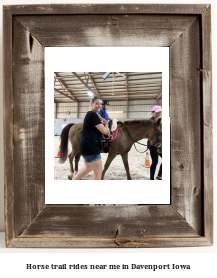 horse trail rides near me in Davenport, Iowa